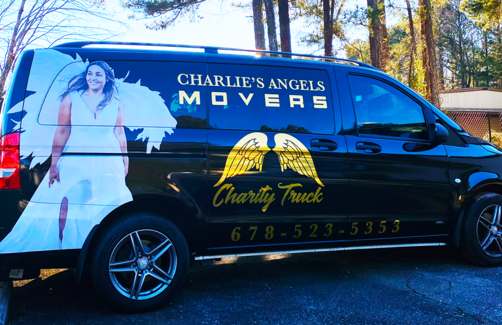 Charlie's Angels Movers Charity Truck