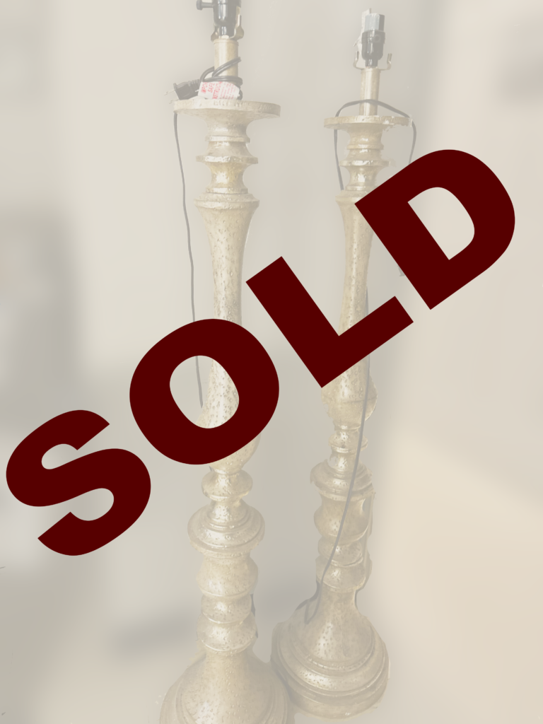 Pair of Floor Lamps - SOLD